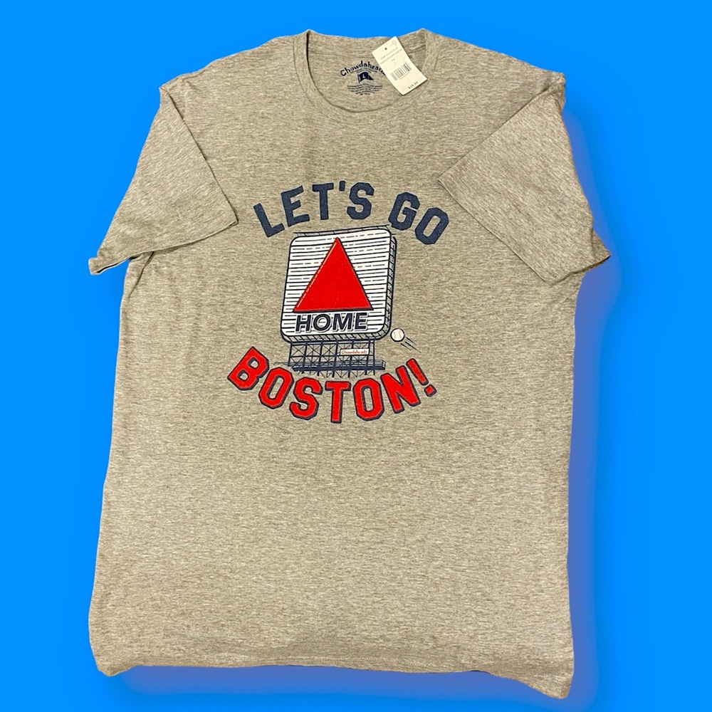 New with tag- Chowdaheadz short sleeve Boston t-shirt. Size Large